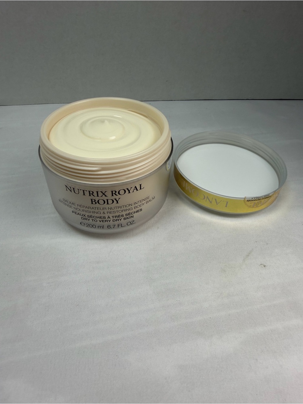 New Lancome Nutrix Royal Body Balm Cream 6.7oz Fulll size